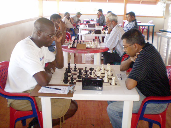 During the recent Topco Juices Independence chess  tournament sponsored by Demerara Distillers Limited, Guyana experienced some new talent. Frank Farley, a re-migrant from the United States and a former member of the Guyana Chess Federation, played tournament chess for the first time locally after a 20-year hiatus.  Farley, however, was an active tournament player in the US.