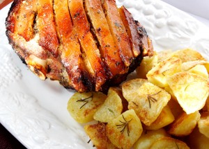 Roast Pork & Roast Potatoes 