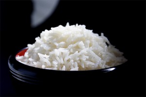 Shine Rice (rice cooked with coconut milk) (Photo by Cynthia Nelson) 