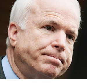 John McCain: A desperate toss 