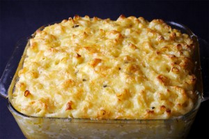 Macaroni Pie (Photo by Cynthia Nelson)