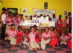 Field visit to New Amsterdam Special Needs School in 2007 to present educational material received from CODE Canada through UWSC’s networking.  