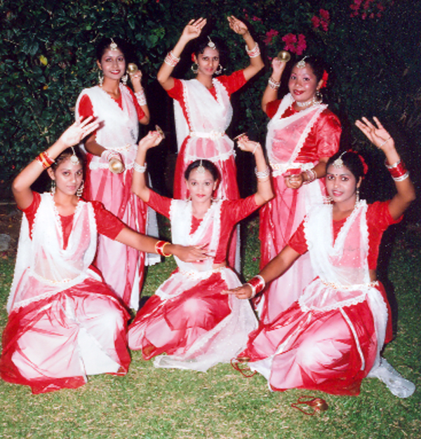 A dance troupe from the Indian Cultural Centre