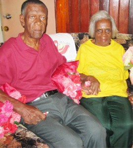 Donald and Ivy Thom at their Winkle Road, NA home   