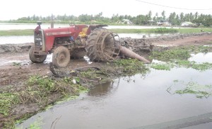 This tractor pump employed to address the drainage situation in Dochfour. 