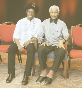 Eddy Grant and Nelson Mandela 