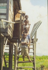 Christopher Stevenson’s four children at the time of their father’s death, from top are: Travis Pyle, 8; Makeela Pyle, 7; Ashley Pyle, 5; and Joshua Pyle, 4.