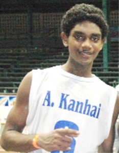 Akeem Kanhai was dominant once again as he led  MHS to the finals, scoring 30 points.  