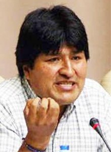  President Evo Morales