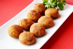 Risotto Balls (Arancini) (Photo by Cynthia Nelson)