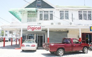 The Digicel outlet