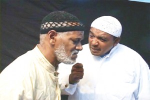 Richard Narine and Rajan Tiwari in a scene from the play