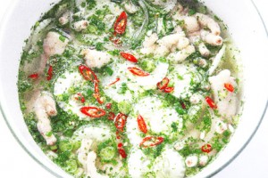 A food to lime and eat: Chicken-foot Souse (Photo by Cynthia Nelson) 