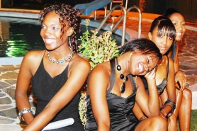 Guyana Model Search 2009 debut at Roraima Duke Lodge in Kinsgton on Saturday last. (Photo courtesy of Sonia Noel)