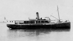 The M V ‘Turuma’ ferry on the Demerara River c.1925