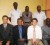 From left (seated) are MCTC facilitators Max Zahavi, Minister of Labour Manzoor Nadir, MCTC facilitator Henri Cohen and YBT National Coordinator Sean Benn. In the back row from left are IMC Chairman Orin Gordon, a CYP representative, and YBT Director of Business Development Roger Roger.