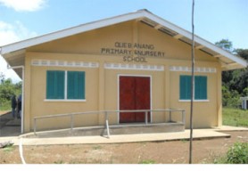 The Quebenang school (GINA photo) 
