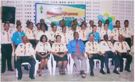 Centennial dinner, 2009, with Prime Minister Samuel Hinds