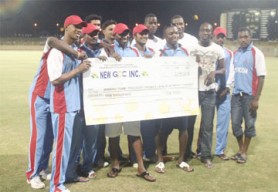 aThe All Stars received US $5000 compliments of the Guyana Pharmaceutical Company (GPC) while Ganga received a trophy. 