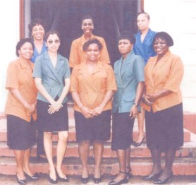 The staff from the central library, 1995 
