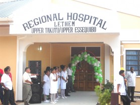  The new Regional Hospital that was commissioned on Monday. (Photo by Mark McGowan) 