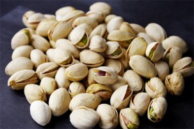 Pistachio Nuts stored in the freezer