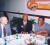 David de Caires, Ken Gordon and Prime Minister Samuel Hinds share a table at a Guyana Manufacturers Association dinner.