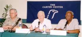Jimmy Carter promotes better governance