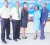 Left to right – Devin Hooper, Treasurer GHB, Rawl Davson – Vice-President GHB, Tricia Fiedtkou – Assistant Secretary/Treasurer GHB, Faye Hollingsworth  and Sharon Davenport of GT&T  Finance Department. 