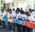 The National Schools’ Steel Orchestra performing at the launch of the National Schools’ Choir and Steel Orchestra  