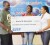 Co-Director of Kashif and Shanghai Organisation Aubrey ‘Shanghai’ Major receives TT&T sponsorship cheque valued at $2.5m from the company’s Marketing Officer Abena Fung while Rhonda Johnson looks on.