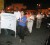 In support: With candles lit, citizens walk along Robb Street last evening in a Solidarity March to show support for earthquake-ravaged Haiti. The march was organized by the Guyana Red Cross Society and the Guyana Bank for Trade and Industry. Over 100 persons participated. (Orlando Charles photo) 