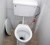 Toilet fixtures at the LBI hostel have broken already