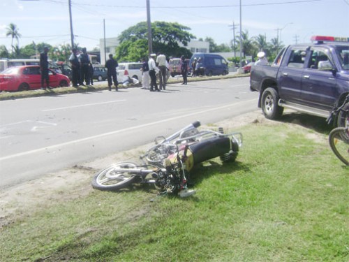 Motorcyclist dies in accident at Houston - Stabroek News