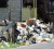 Unsightly: A small dumpsite takes root in Norton Street, Wortmanville as the strike action by private garbage contractors moves into week two. (Photo by Jules Gibson)