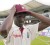 IF THE CAP FITS WEAR IT! New West Indies fast bowler Brandon Bess tries on his maroon West Indies cap.