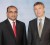 President Bharrat Jagdeo (left) and Norwegian Prime Minister Jens Stoltenberg in New York yesterday. (Photo courtesy of GINA)