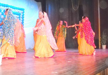 Celebrating 25 years: The Nadira and Indranie Shah Dance Troupe performing for the Ram and McRae 25th Anniversary Celebration. The Chartered Accounting firm hosted a cultural celebration at the Theatre Guild last evening. 