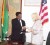 Finance Minister Dr Ashni Singh (left) and USAID/Guyana Mission Director Carol Horning shake hands after signing the agreement yesterday. 