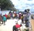 The Pavilion at the Bartica Waterfront took on the appearance of a real mining camp yesterday as Pork-nocker Day was celebrated. As the day went by, more and more people turned up. 