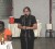 Assistant Chief Education Officer – Nursery Doodmattie Singh addresses students at the ministry’s school attendance award ceremony held at the Gymnasium. 