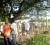 Persons at the Leonora Muslim cemetery on the West Coast of Demerara yesterday at the funeral of Neesa Gopaul.