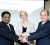 From left to right: Minister of Finance Dr Ashni Singh, State Secretary, Ministry of Foreign Affairs, Norway Ingrid Fiskaa and Vice President for Concessional Finance and Global Partnerships, World Bank Axel van Trotsenburg, 
