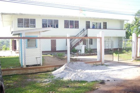 The newly constructed Mabaruma regional hostel