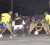 Guinness Greatest of de Street Futsal competition exhibition play last night. Broad Street (in yellow) defeated Alexander Village on penalties in overtime. (Orlando Charles photo)