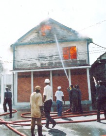 GNIC Complex on fire in 2007