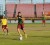 ‘Atletico Roraima’s coach Perracio (left) observes his players in a practice session yesterday at the Guyana National Stadium. (Aubrey Crawford Photo)’