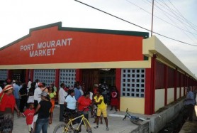 A view of the new Port Mourant market (GINA photo)