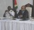 President Bharrat Jagdeo responding to questions posed by army officers at the GDF Officers’ Conference (GINA Photo)