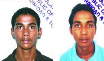 Rickie (left) and Ryan Lall (Photos courtesy Trinidad Guardian)